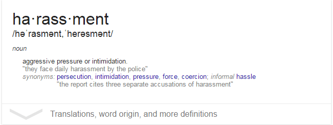 harassment-def